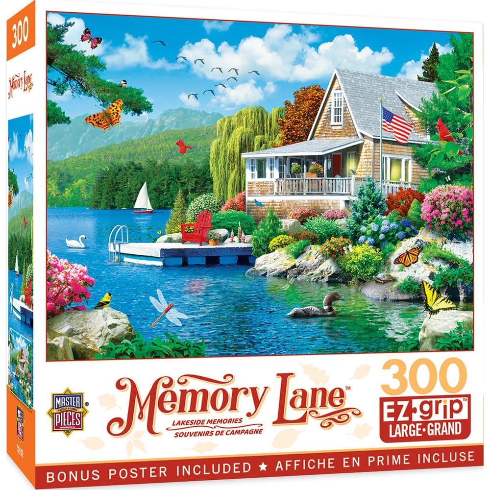 Quebra-cabeças, obras-primas, Lakeside Memories, 300 peças