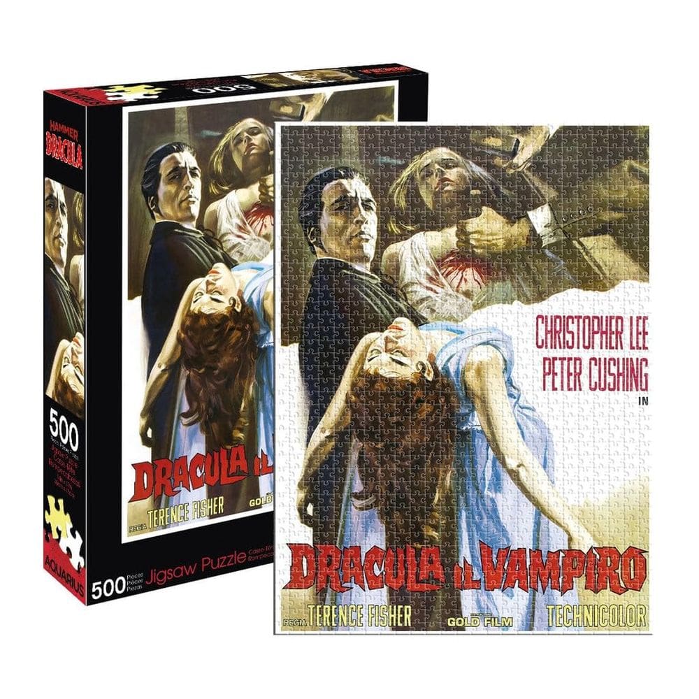Quebra-cabeça AQUARIUS Hammer Dracula 500 peças