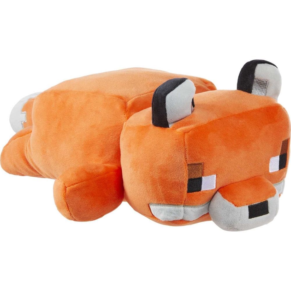 Bicho de pelúcia Mattel Minecraft Plush Fox 30cm colecionável