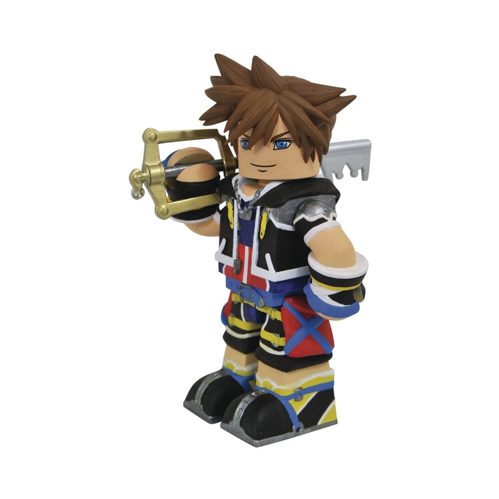 Boneco de vinil Diamond Select Toys Kingdom Hearts Sora 10cm