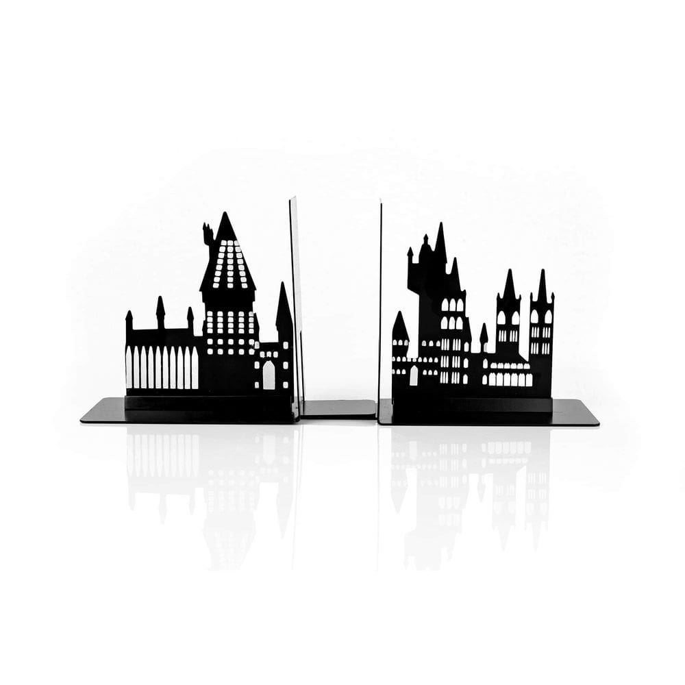 Suportes para livros Seven20 Suportes para livros Harry Potter Hogwarts Castle Metal