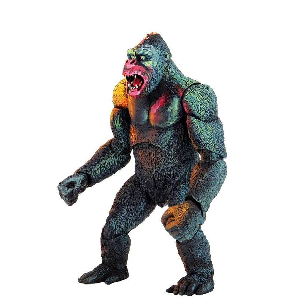 Boneco de ação NECA King Kong 7, escala com 30 pontos de articulação