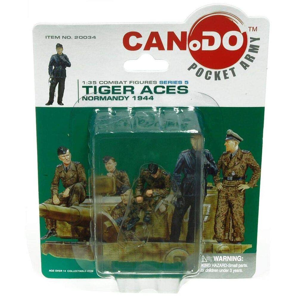 Figura Toynk 1:35 Combat Series 5 Tiger Aces Normandy 1944