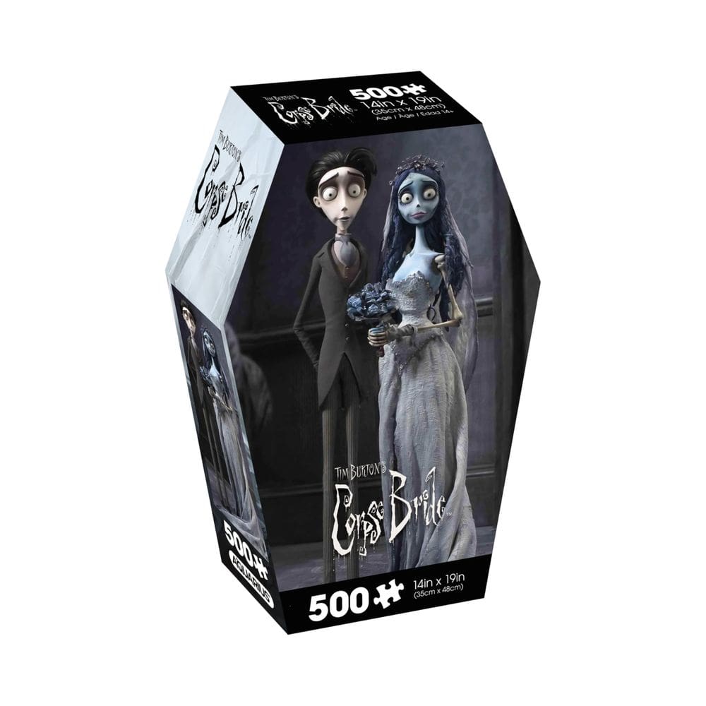 Quebra-cabeça AQUARIUS Corpse Bride 500 peças com pôster 35x48cm
