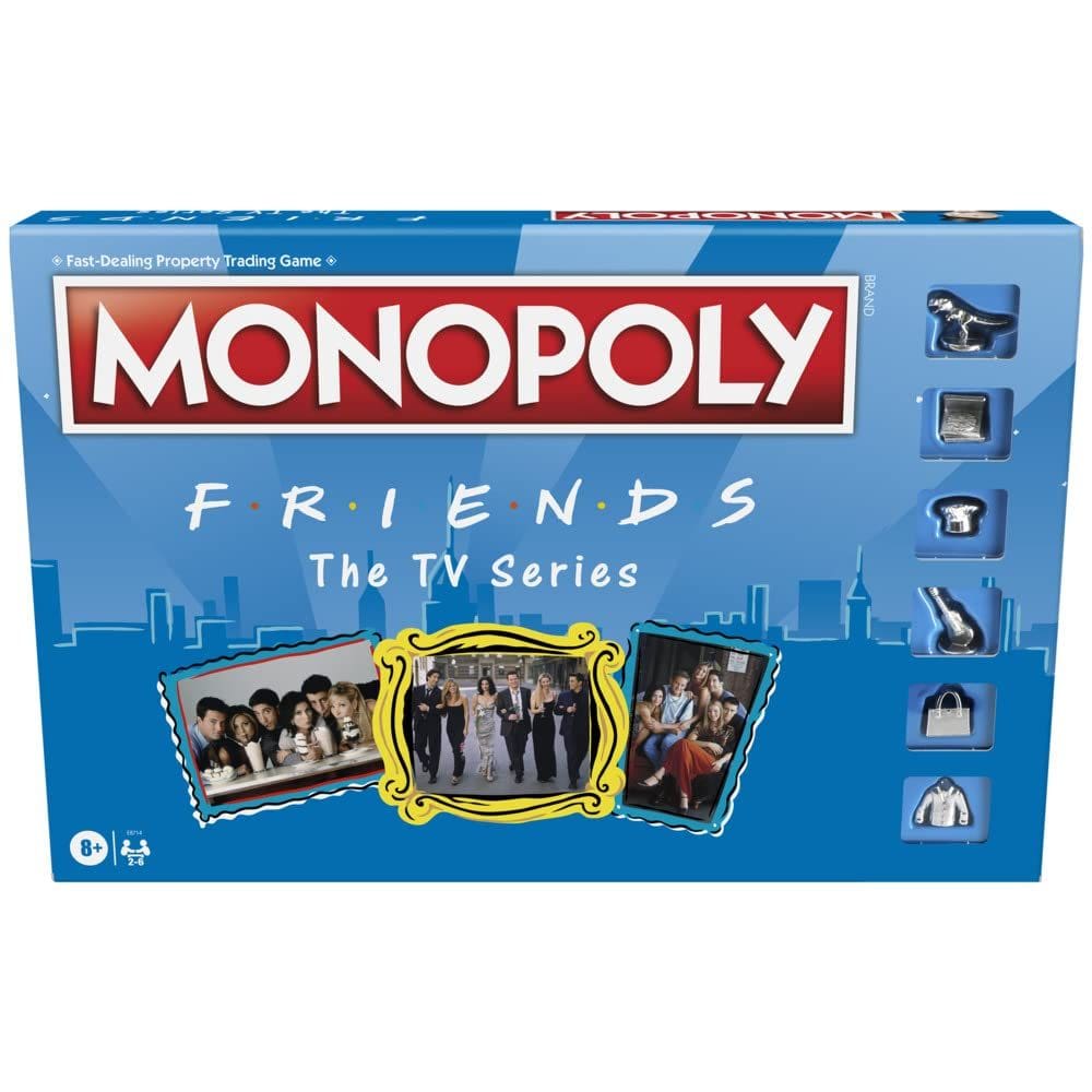 Jogo de tabuleiro Monopoly Friends The TV Series Edition