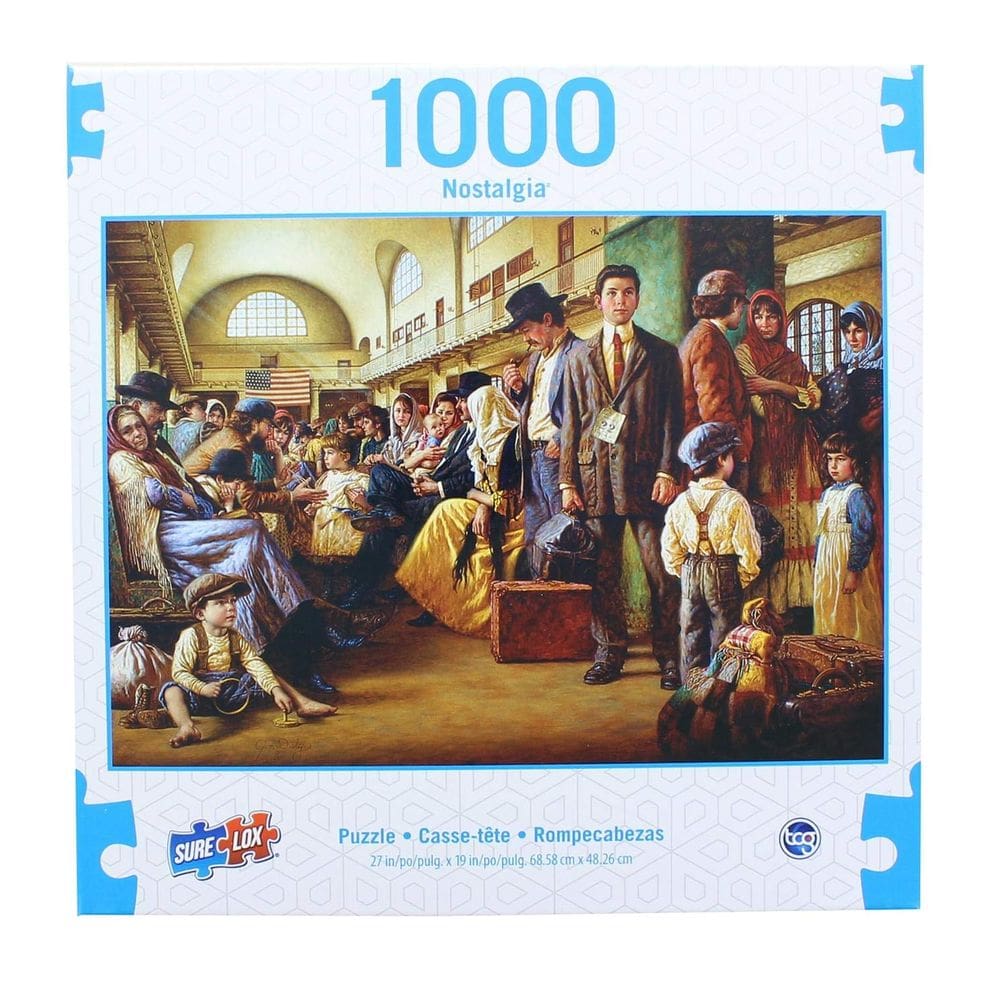 Quebra-cabeça TCG Pillars of a Nation 1000 Pieces Nostalgia