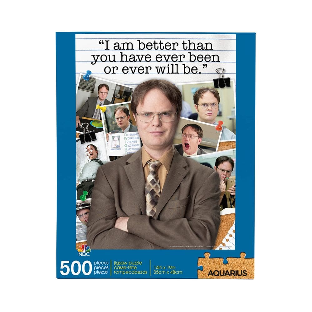 Quebra-cabeça AQUARIUS The Office Dwight Schrute 500 peças