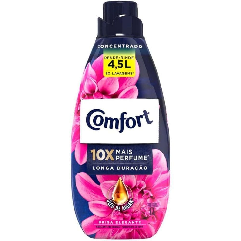 Amaciante Concentrado Comfort Fiber Protect óleo De Argan 1l