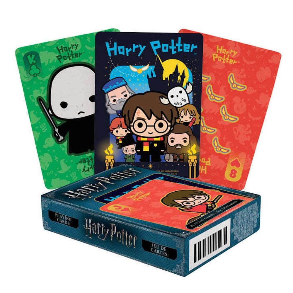 Baralho de cartas AQUARIUS Harry Potter Chibi Themed Deck
