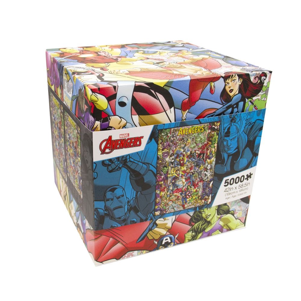 Quebra-cabeça AQUARIUS Avengers 60th Anniversary 5000 peças