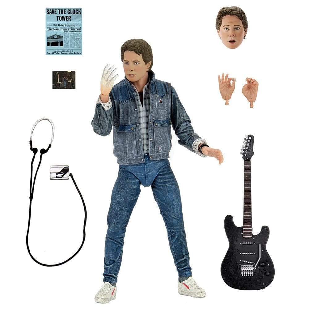 Boneco de ação NECA Back to the Future Ultimate Marty McFly 85`