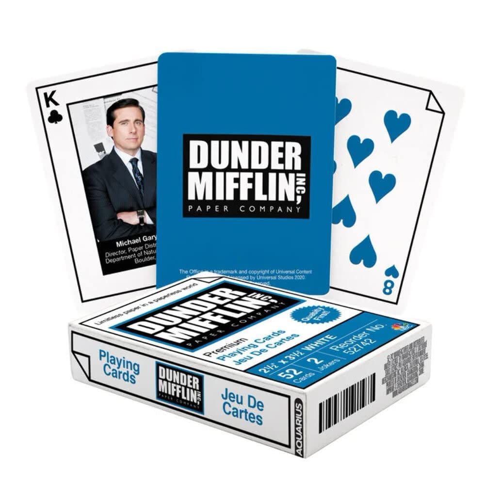 Baralho temático de cartas AQUARIUS The Office Salesmen