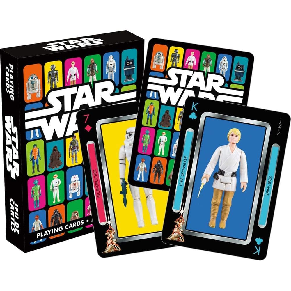 Cartas de baralho Star Wars Vintage Kenner Action Figures