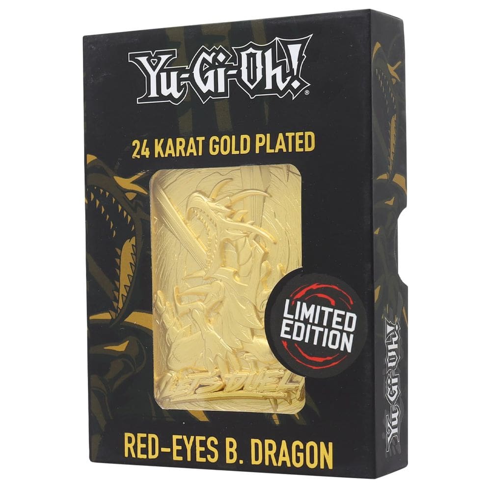 Fanático por cartas de metal Yu-Gi-Oh! Edição limitada Red Eyes B. Dragon