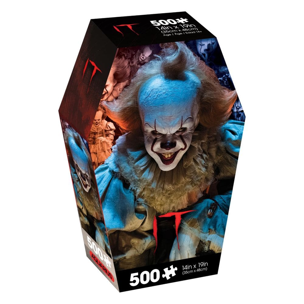 Quebra-cabeça AQUARIUS IT Pennywise 500 peças - 35x48cm