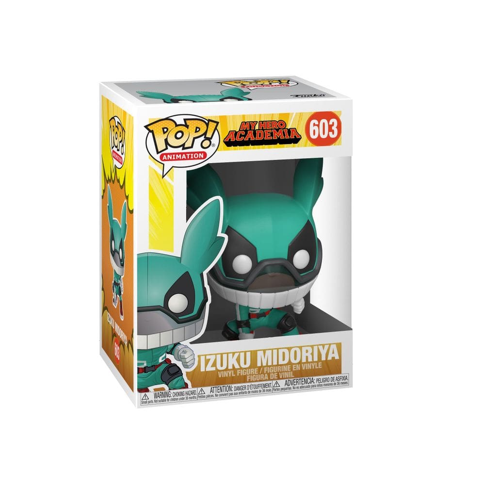 Funko Pop! Animação My Hero Academia Deku com capacete de 5cm