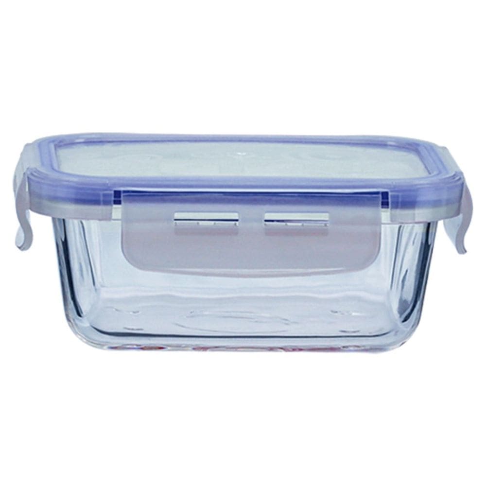 Pote de Vidro Quadrado Hermético Mimo Style 380 ml