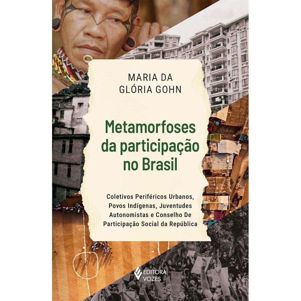 Livro - Metamorfoses da participação no Brasil, por Maria da Glória Cohn - Editora Vozes