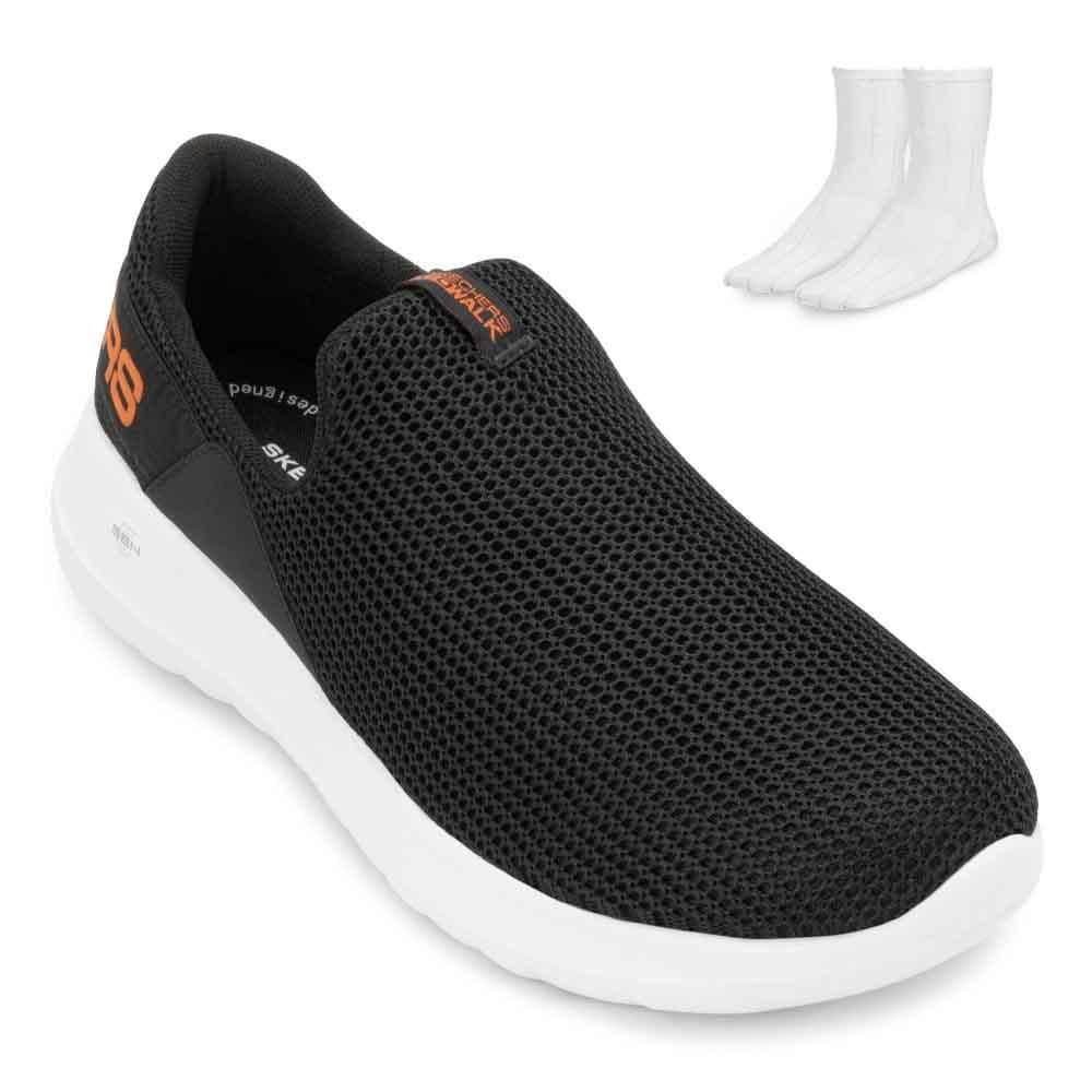 Tênis Iate Skechers Go Walk Max e Meia PL SK25-89438