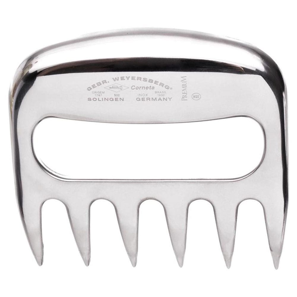 Garra para Desfiar Carne em Aço Inox Corneta