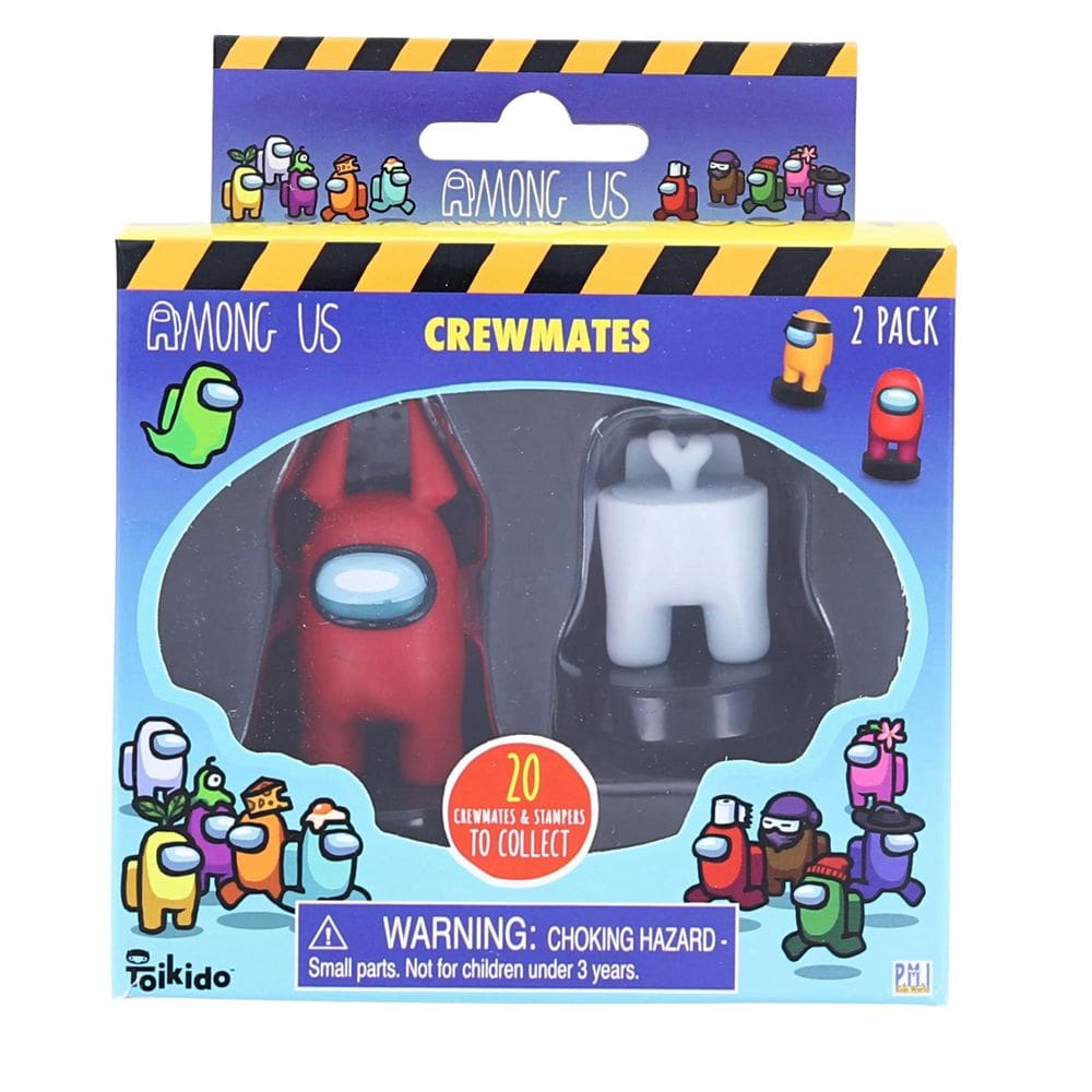Stampers colecionáveis Maxx Marketing Among Us Crewmate x2