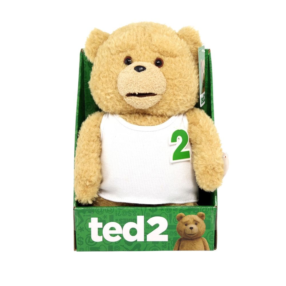 Brinquedo de pelúcia Commonwealth Ted 2 de 11 polegadas com som e blusa