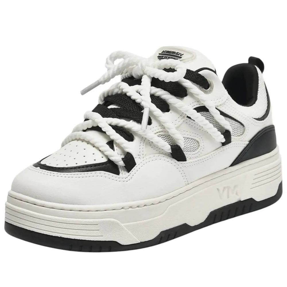 Tênis Feminino Street Plataforma Corda Casual Via Marte