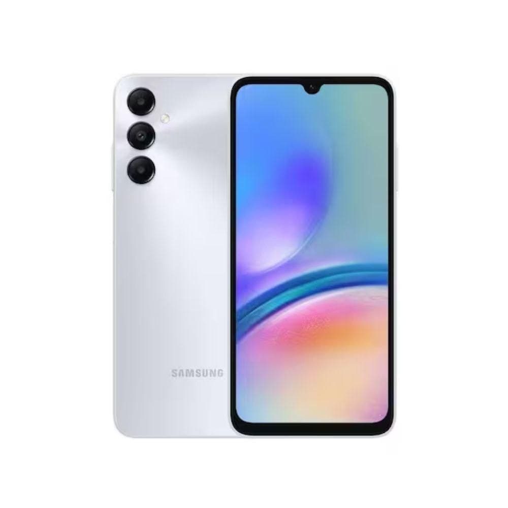 Smartphone Samsung Galaxy A05s Tela 6.7 Camera Tripla Traseira 6GB RAM 128GB Prata
