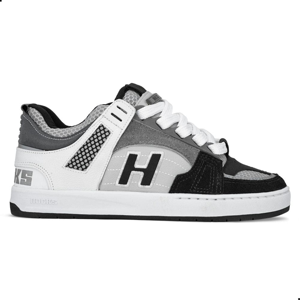 Tênis Hocks Bold Sombra Unissex | Preto Branco Cinza