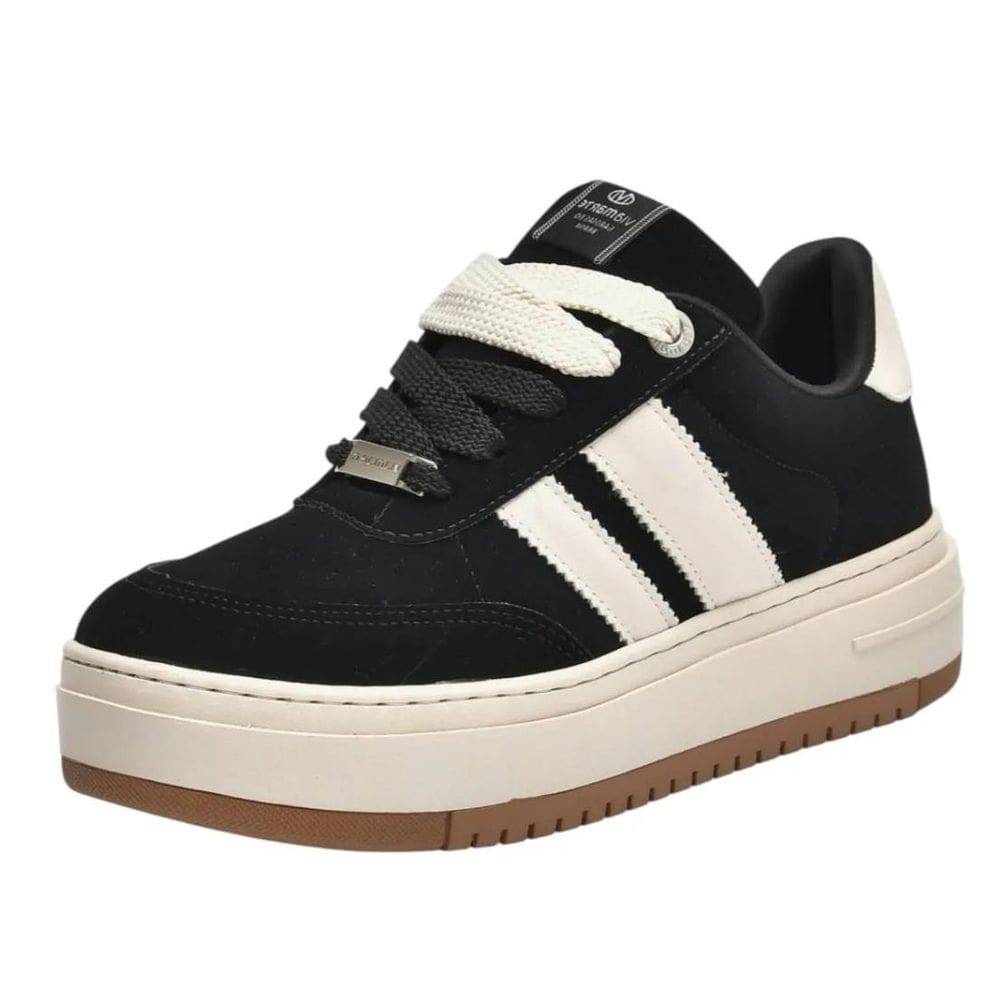 Tênis Feminino Flatform Conforto Moderno Casual Via Marte