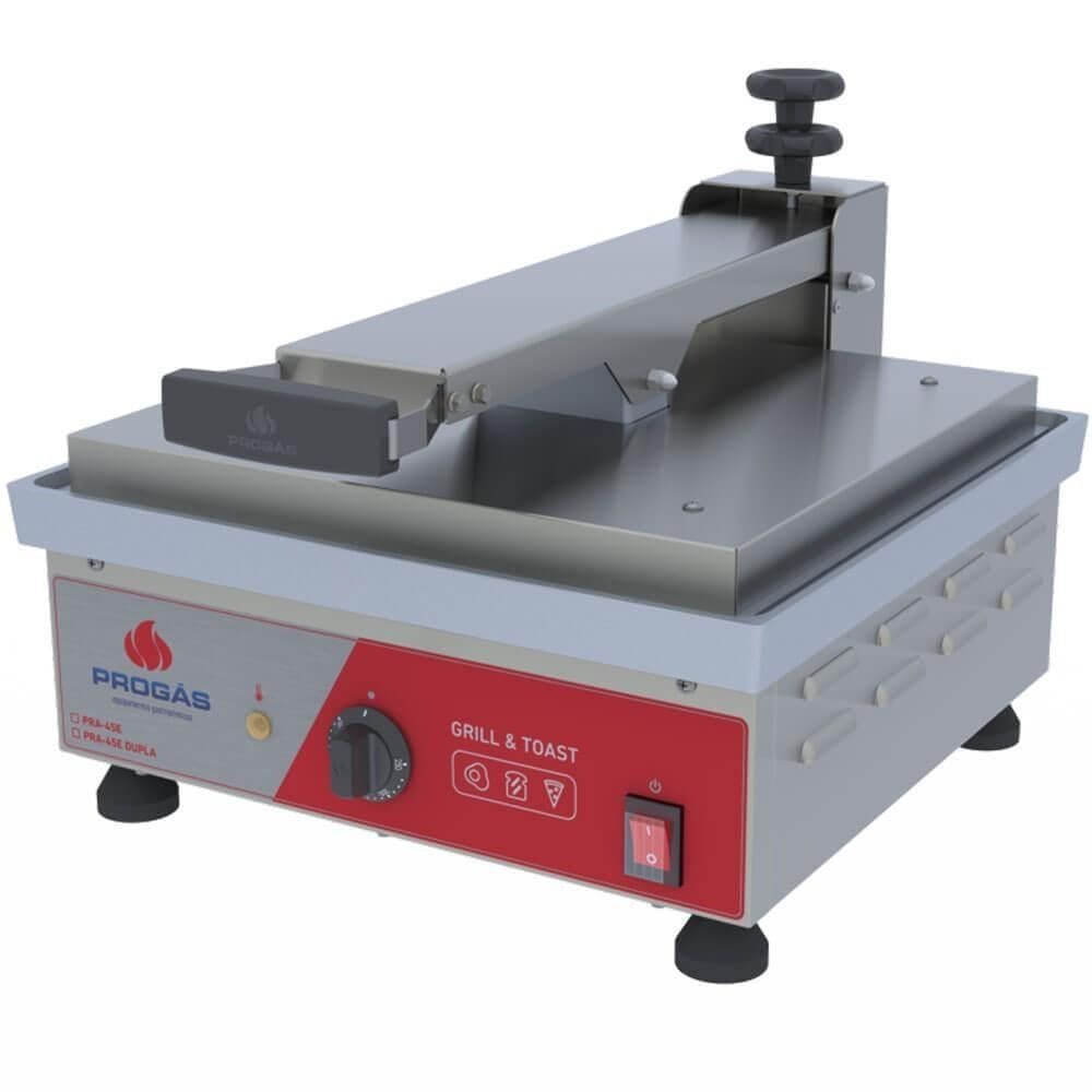 Prensa Grill Chapa em Aluminío Elétrico Progás 220V PRA-45 E - P40944