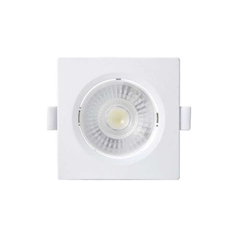 Spot Led Embutir Quadrado 38º Alltop MR16 6500K  Branco Taschibra 5W