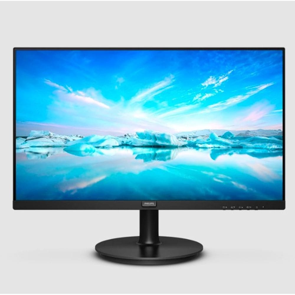 Monitor Philips 221V8LB LED 21,5” 102 PPI 100Hz VGA HDMI Preto