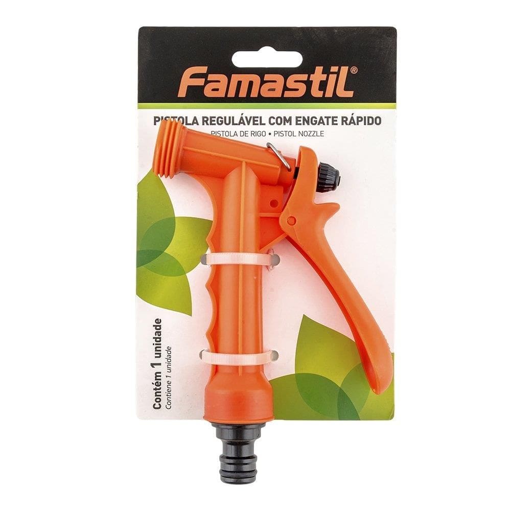 Esguicho de Irrigação Famastil com Engate Rápido 1/2” Blister