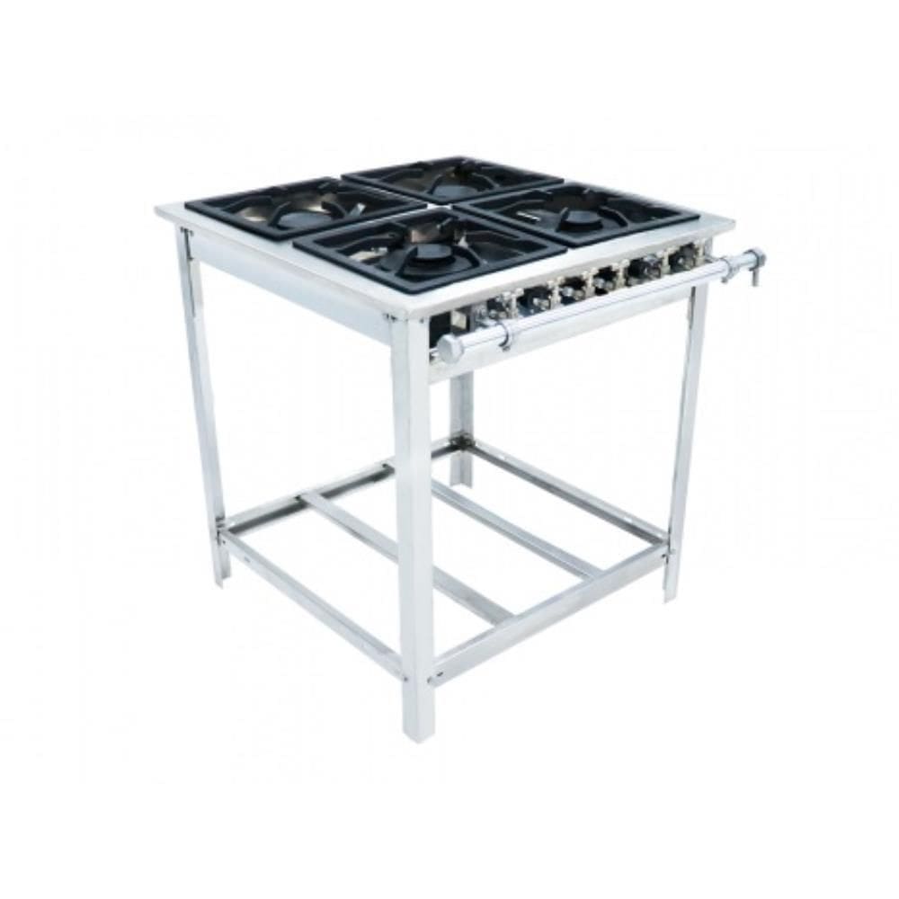 Fogao A Gas 4 Bocas Inox