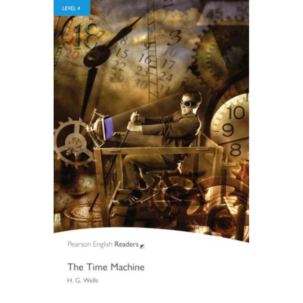 Pearson English Readers 4: The Time Machine Book and MP3 Pack