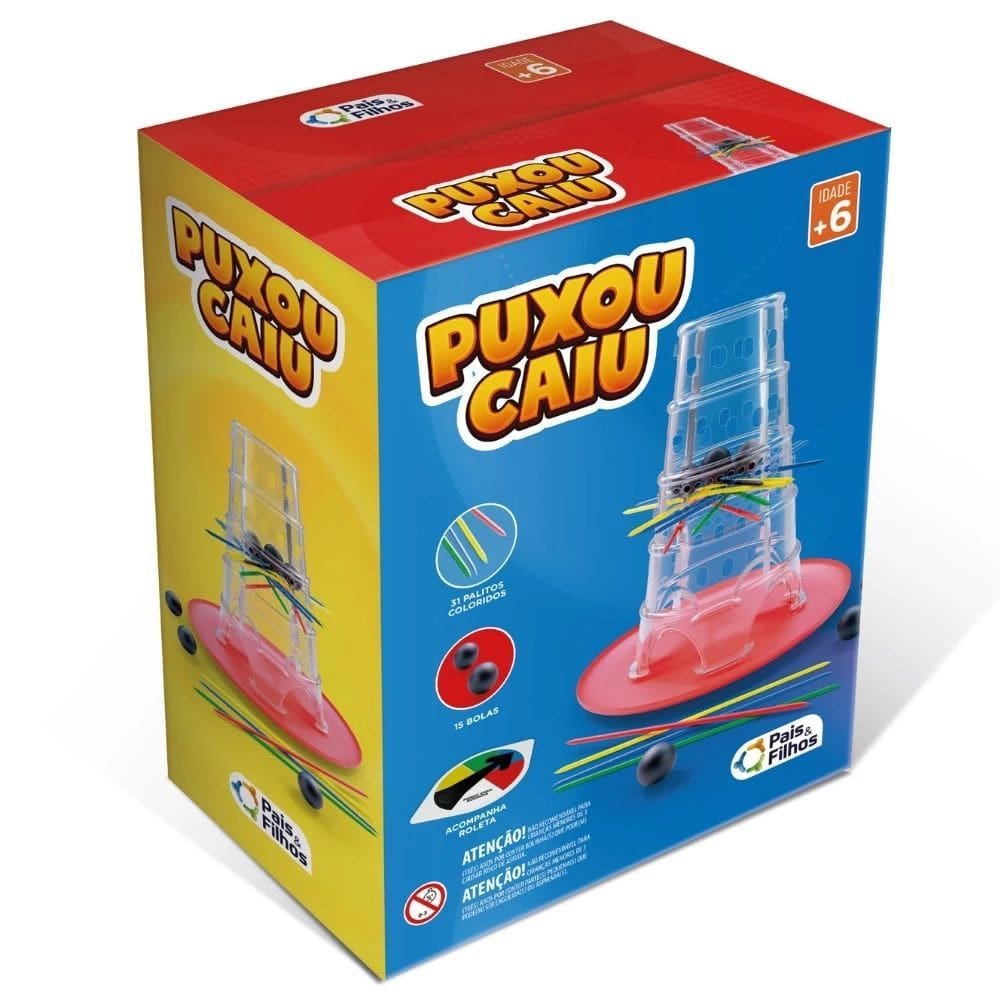 Jogo Puxou Caiu - Pais & Filhos