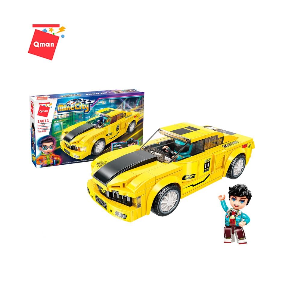 Bloco de Montar Qman Carro Hornet VER-7 Mine City
