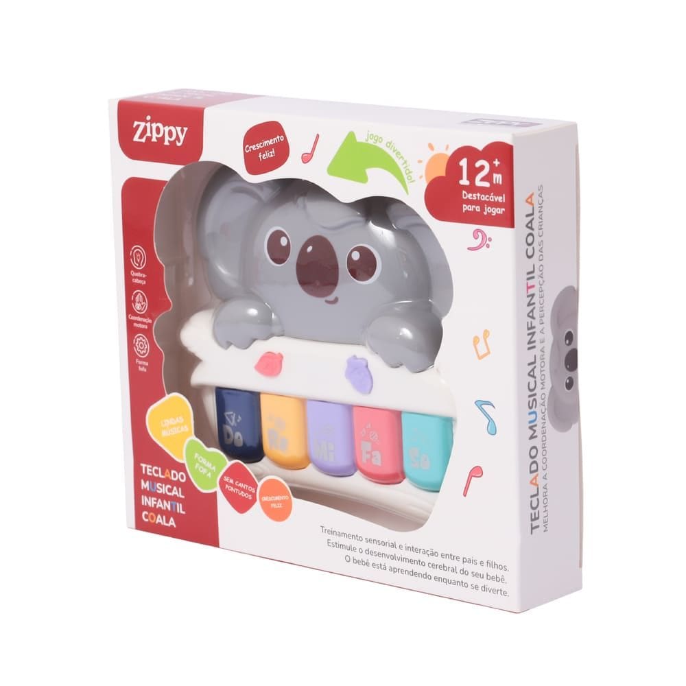 Teclado Musical Coala Zippy 12 Meses