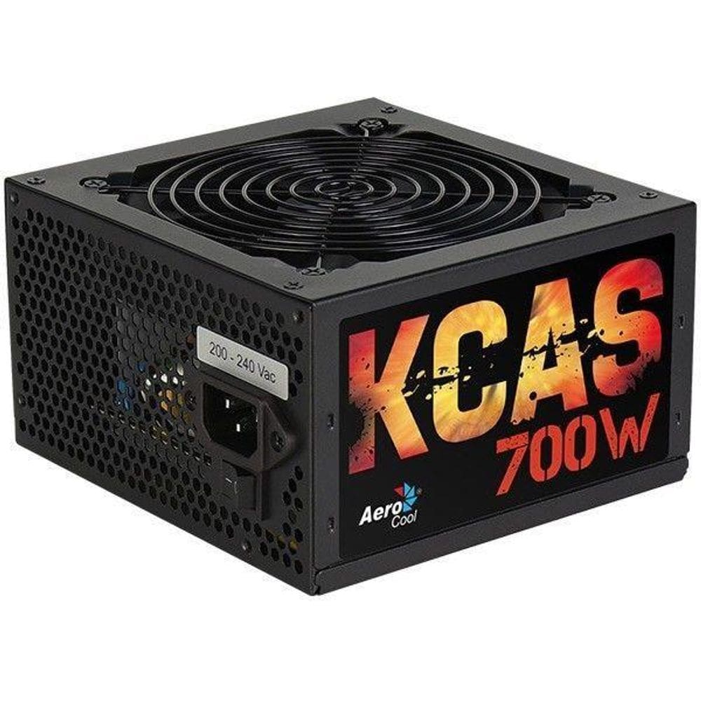 Fonte Real de 700W Aerocool Kcas-700w Full Range 80 Plus