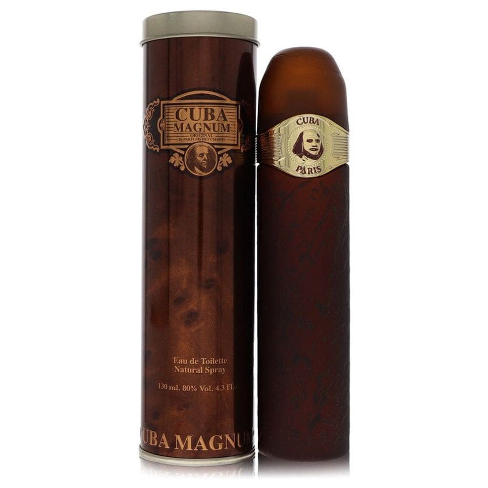 Perfume Masculina Cuba Magnum Gold Fragluxe 125 ML Eau De Toilette