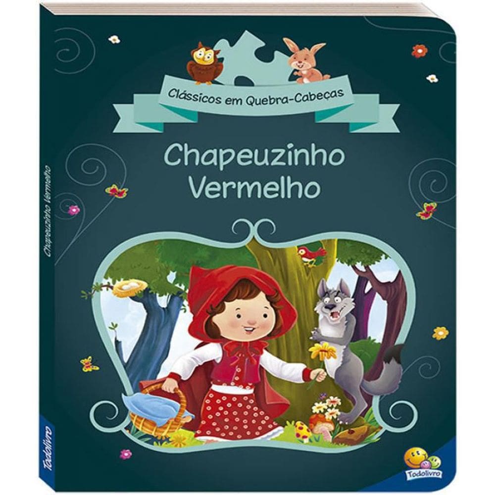 Livro Chapeuzinho Vermelho - Classicos Em Quebra-Cabecas
