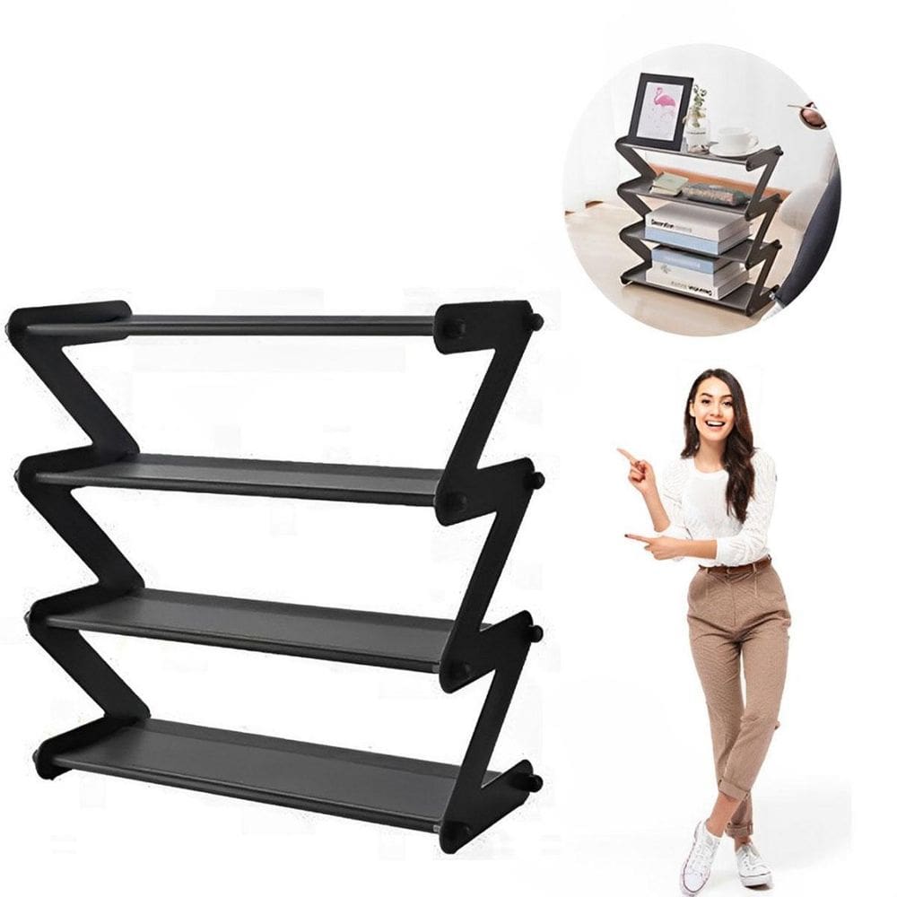 Organizador Sapateira Sapato Prateleira Reforçado 4 Níveis