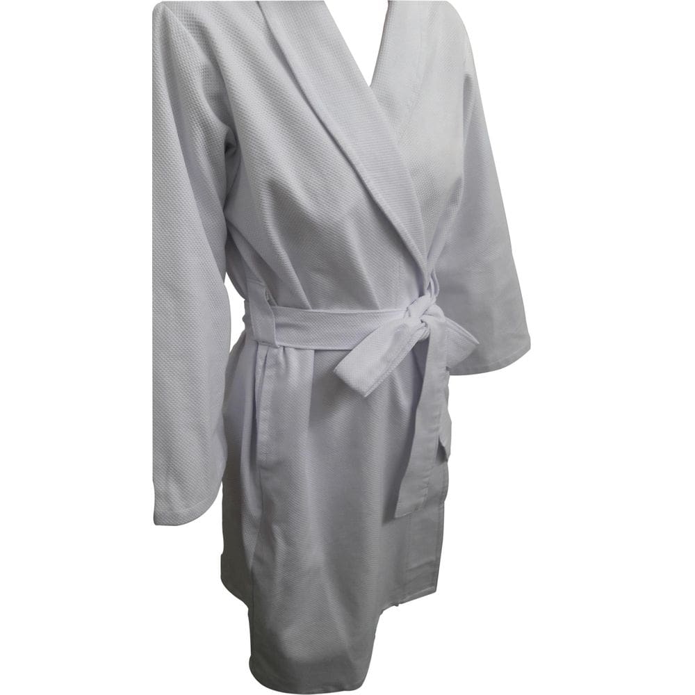 Roupao Piquet Branco