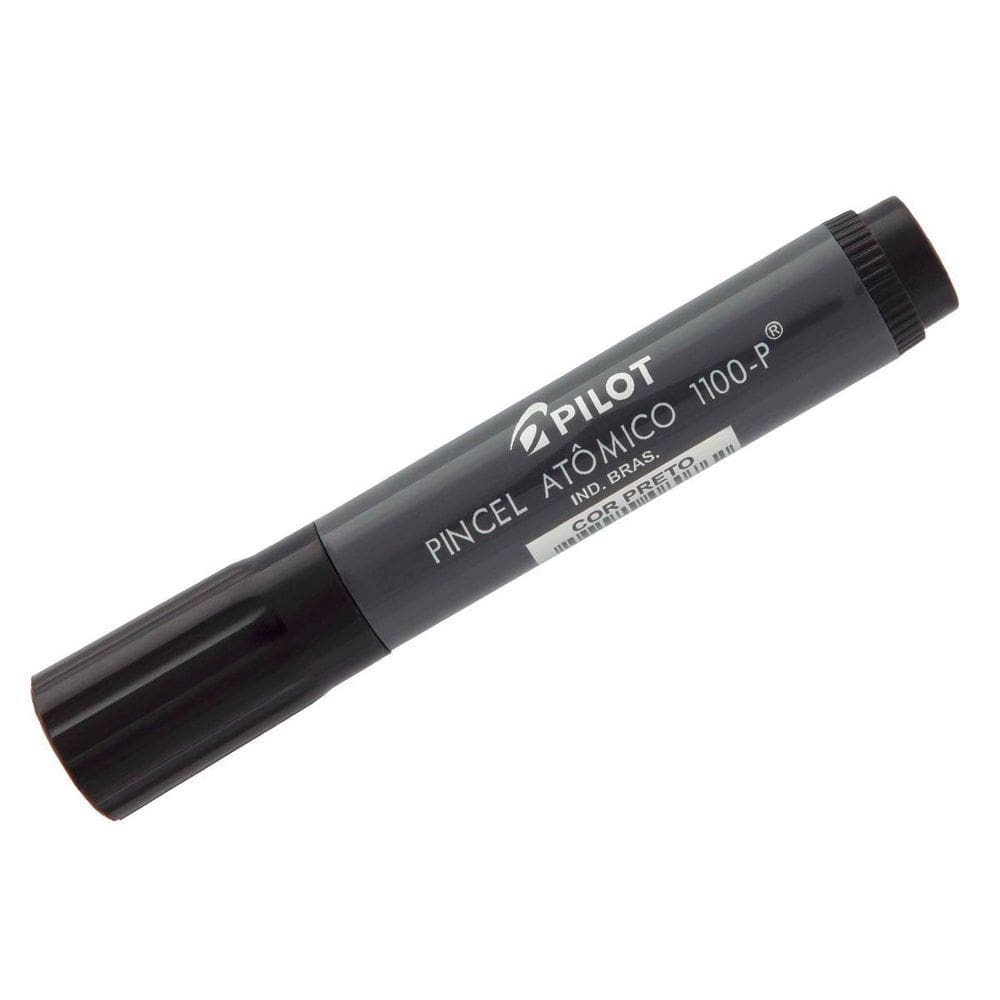 Pincel Atômico 1100-P Preto Com 12Un Pilot - 1430001PR