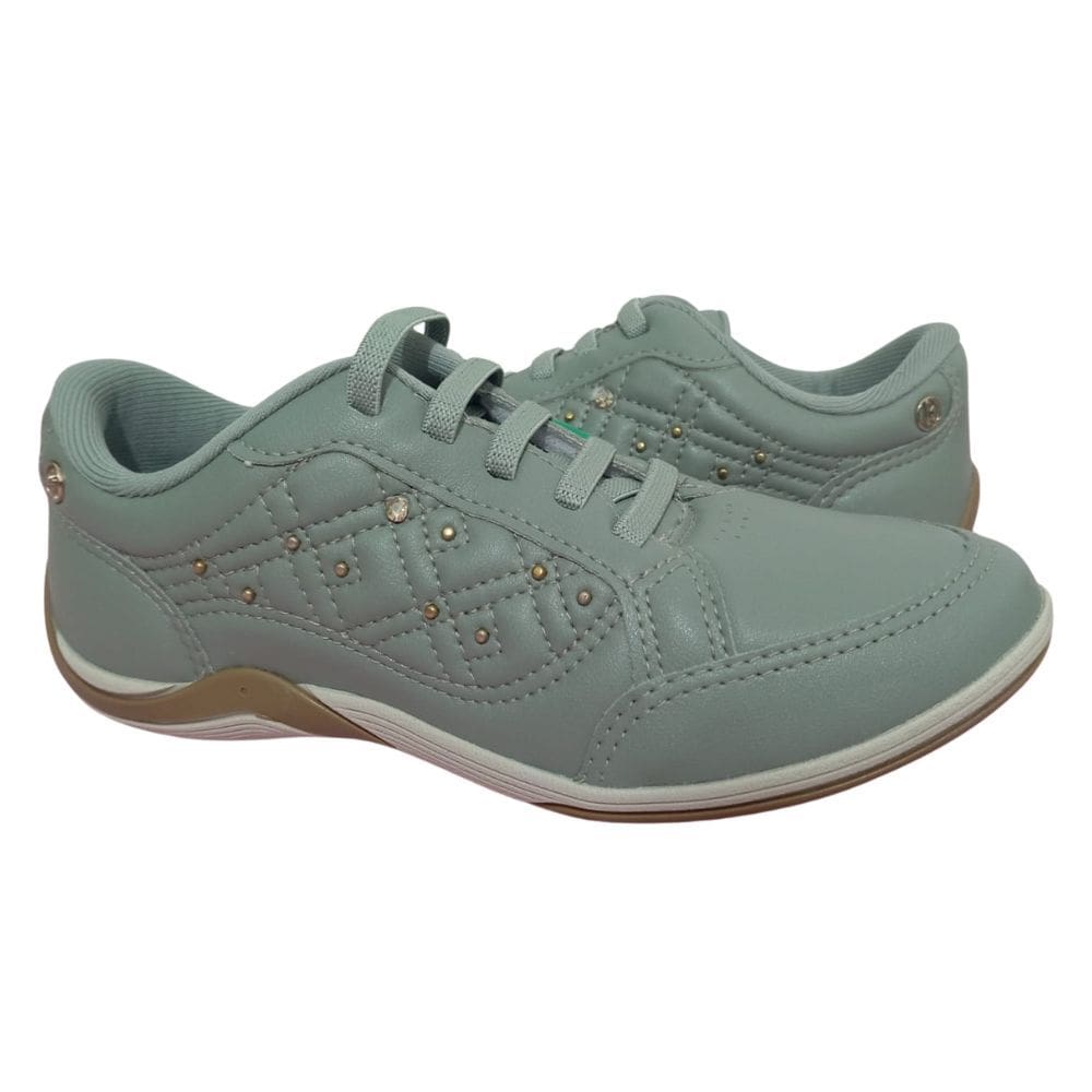 tenis feminino kolosh casual calce facil verde