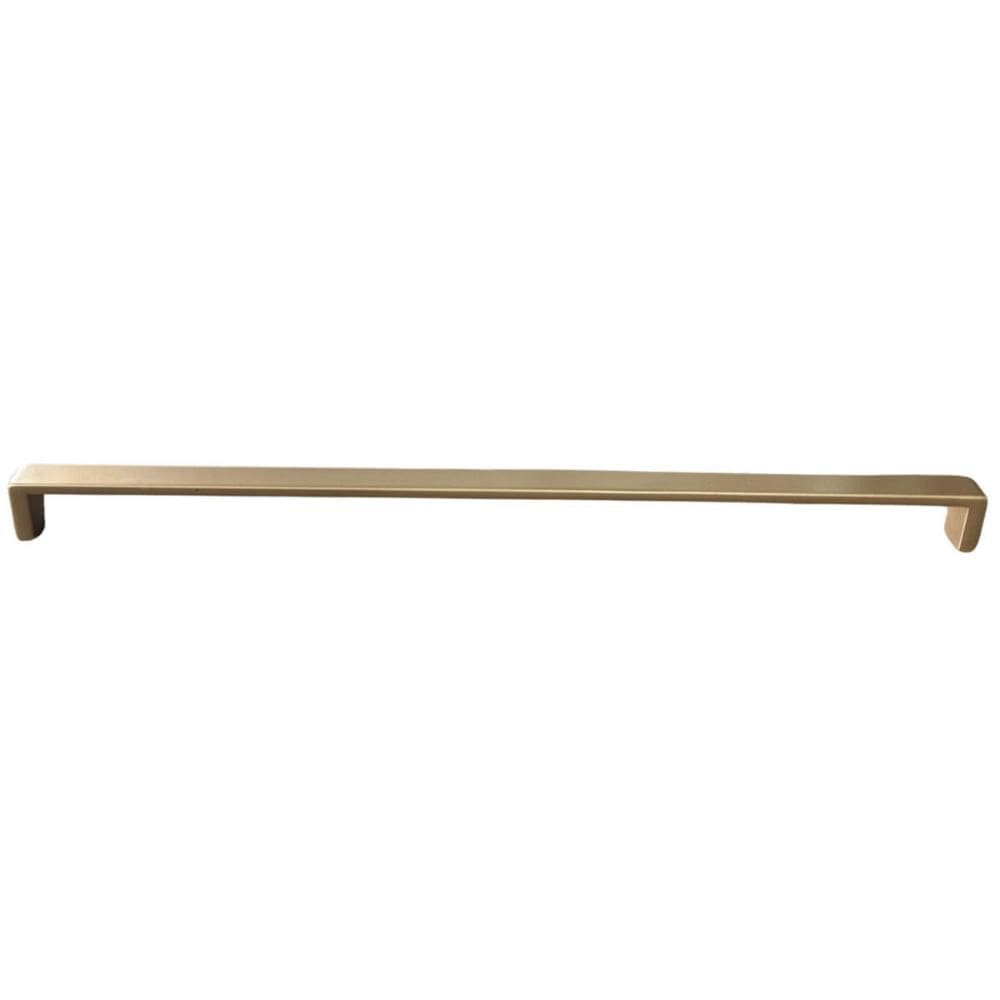 Kit 30 Puxadores Alça Dourado para Móveis 352mm Zamac Piauí Gavetas Armários Guarda-Roupas