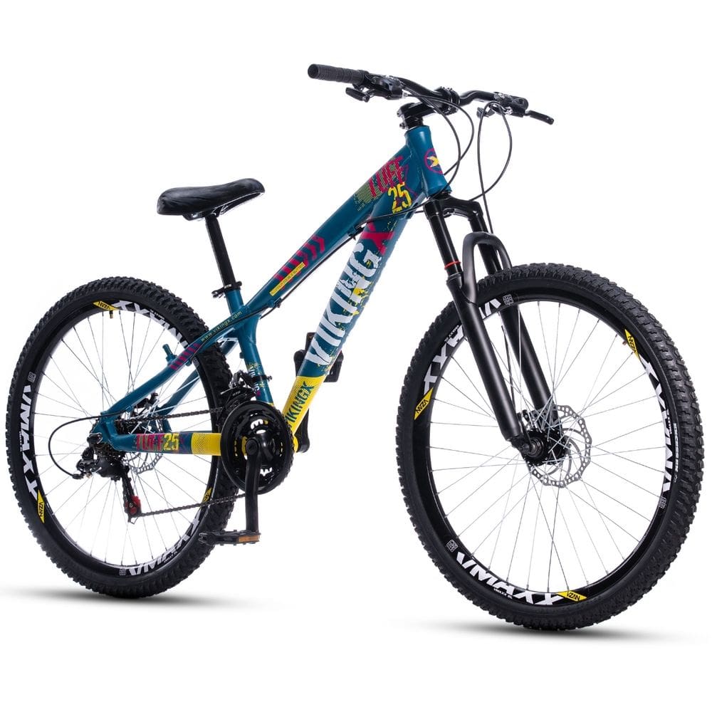 Bicicleta Bike Vikingx Freeride Tuff 25 Vmaxx Aro 26 Cores Mountain Freio a Disco