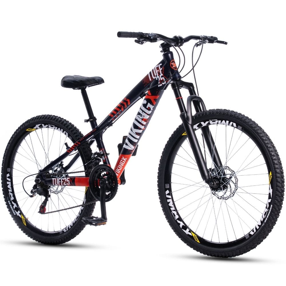 Bicicleta Bike Vikingx Freeride Tuff 25 Vmaxx Aro 26 Cores Mountain Freio a Disco