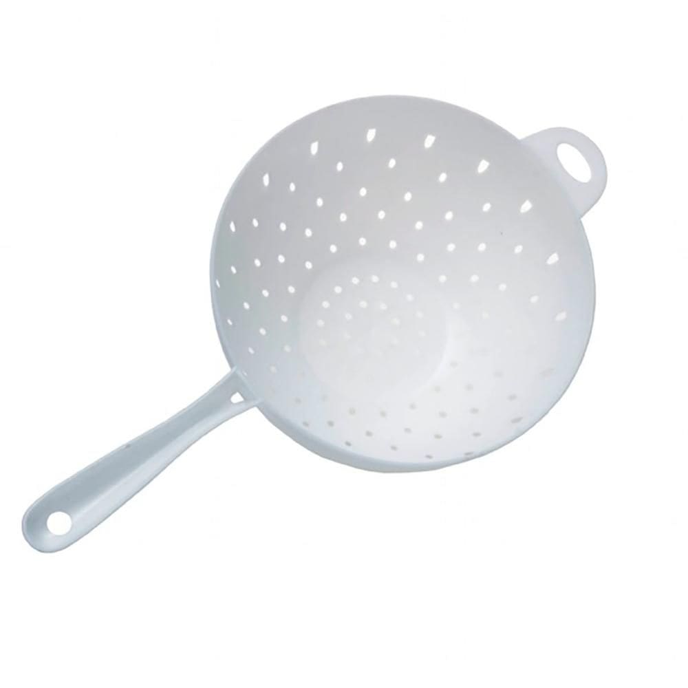 Escorredor de Legumes Massas Branco Redondo 15cm Decor-útil